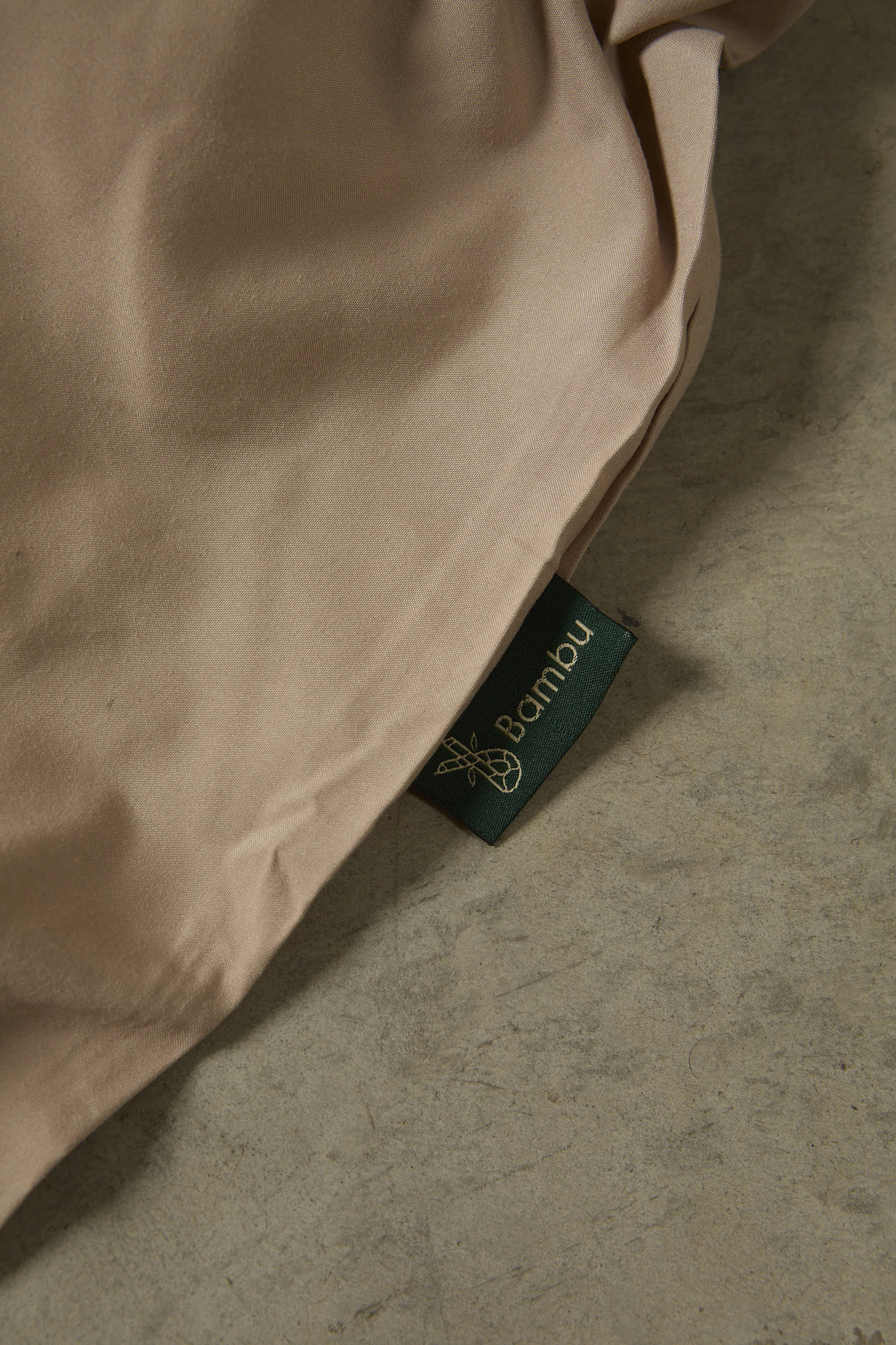 Beige Fitted Bedsheet