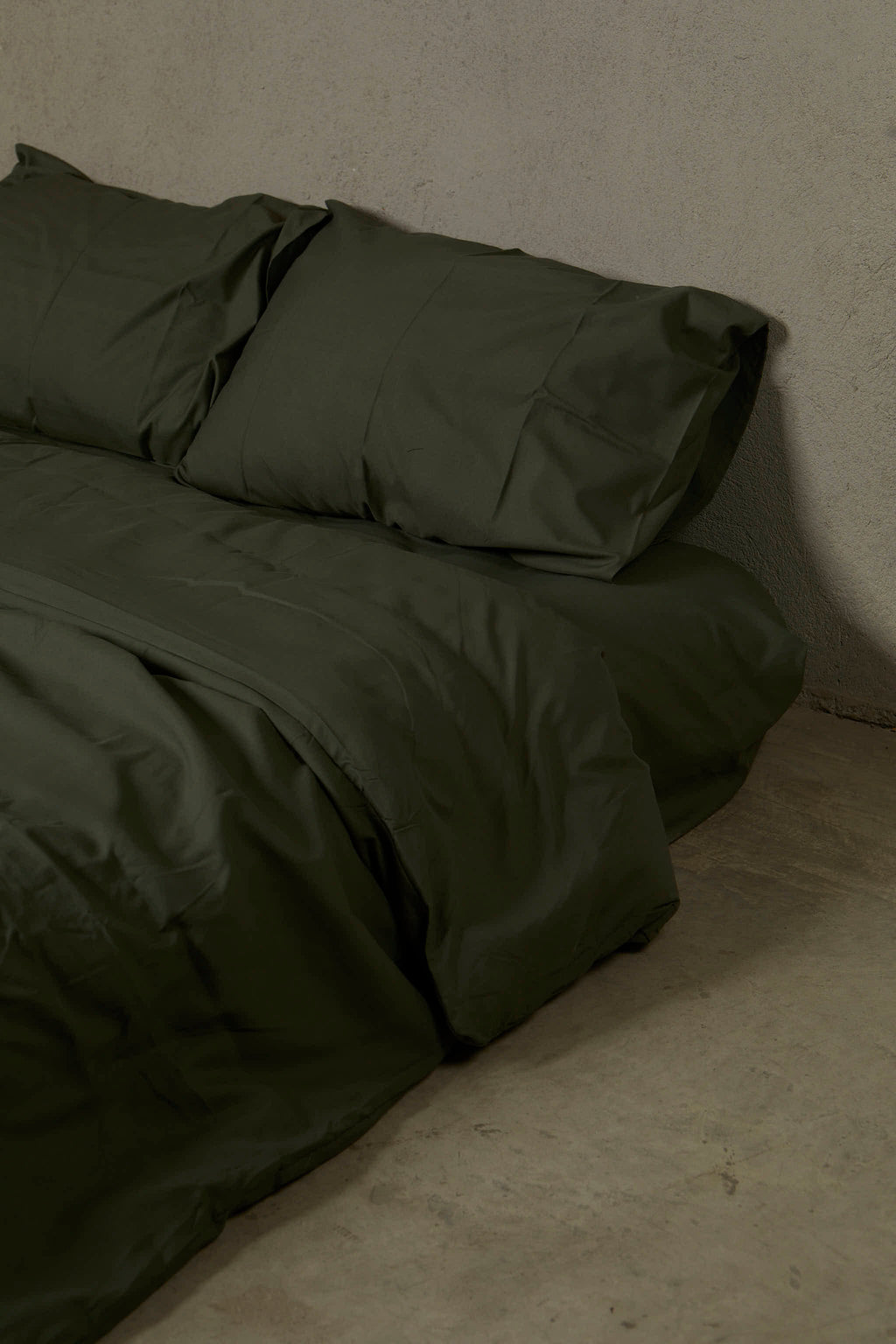 Olive Green Fitted bedsheet