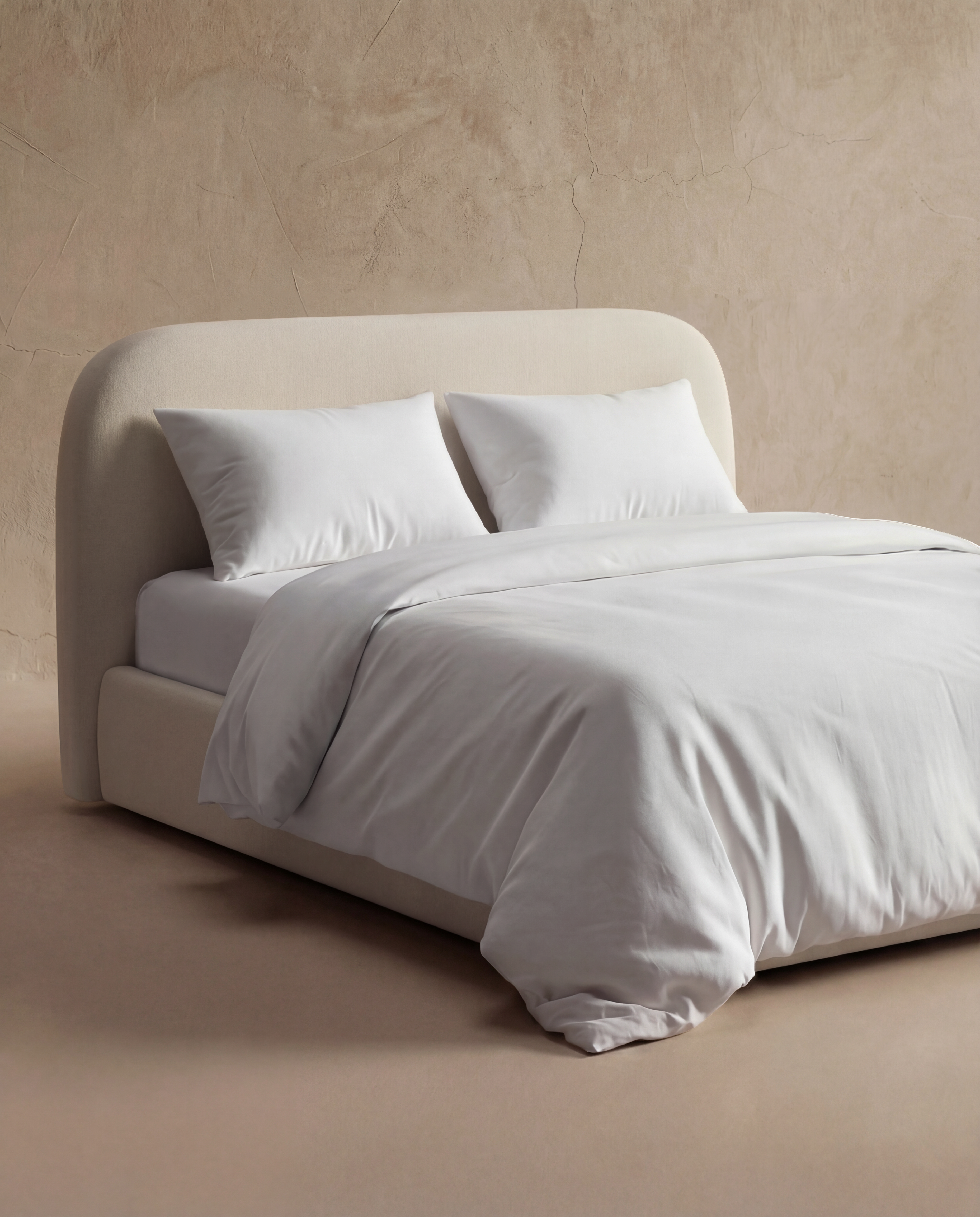 White Fitted Bedsheet