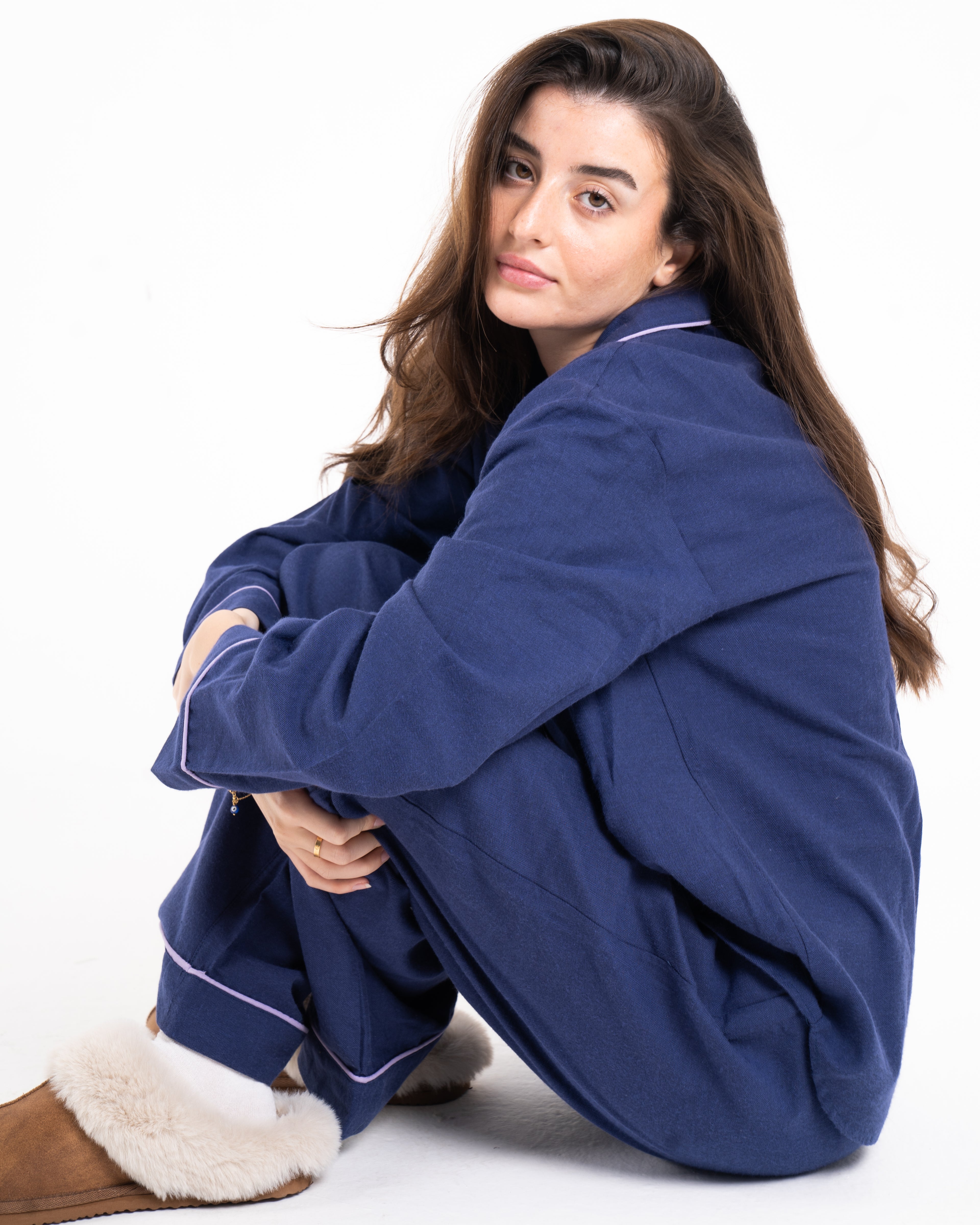 Deep Navy Pyjama Set