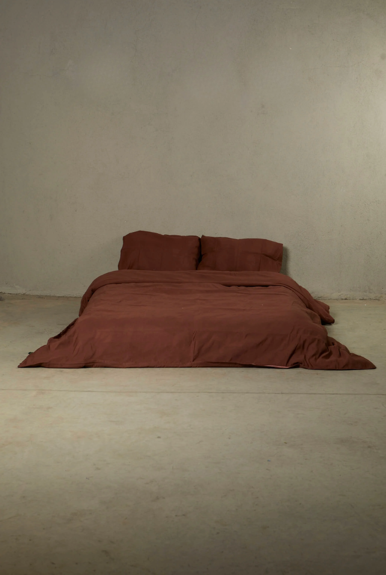 Brown Fitted Bedsheet