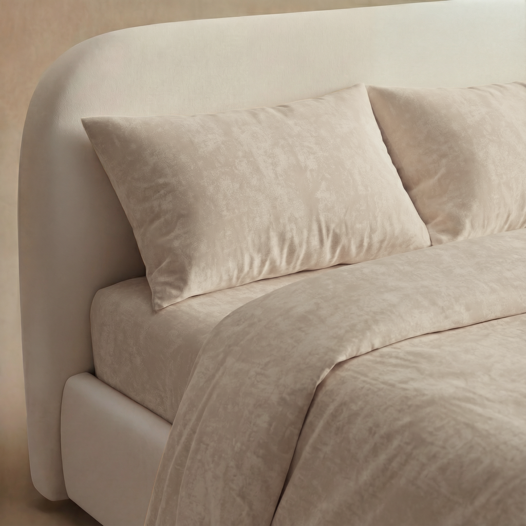 Creamdust Patterned Duvet Cover