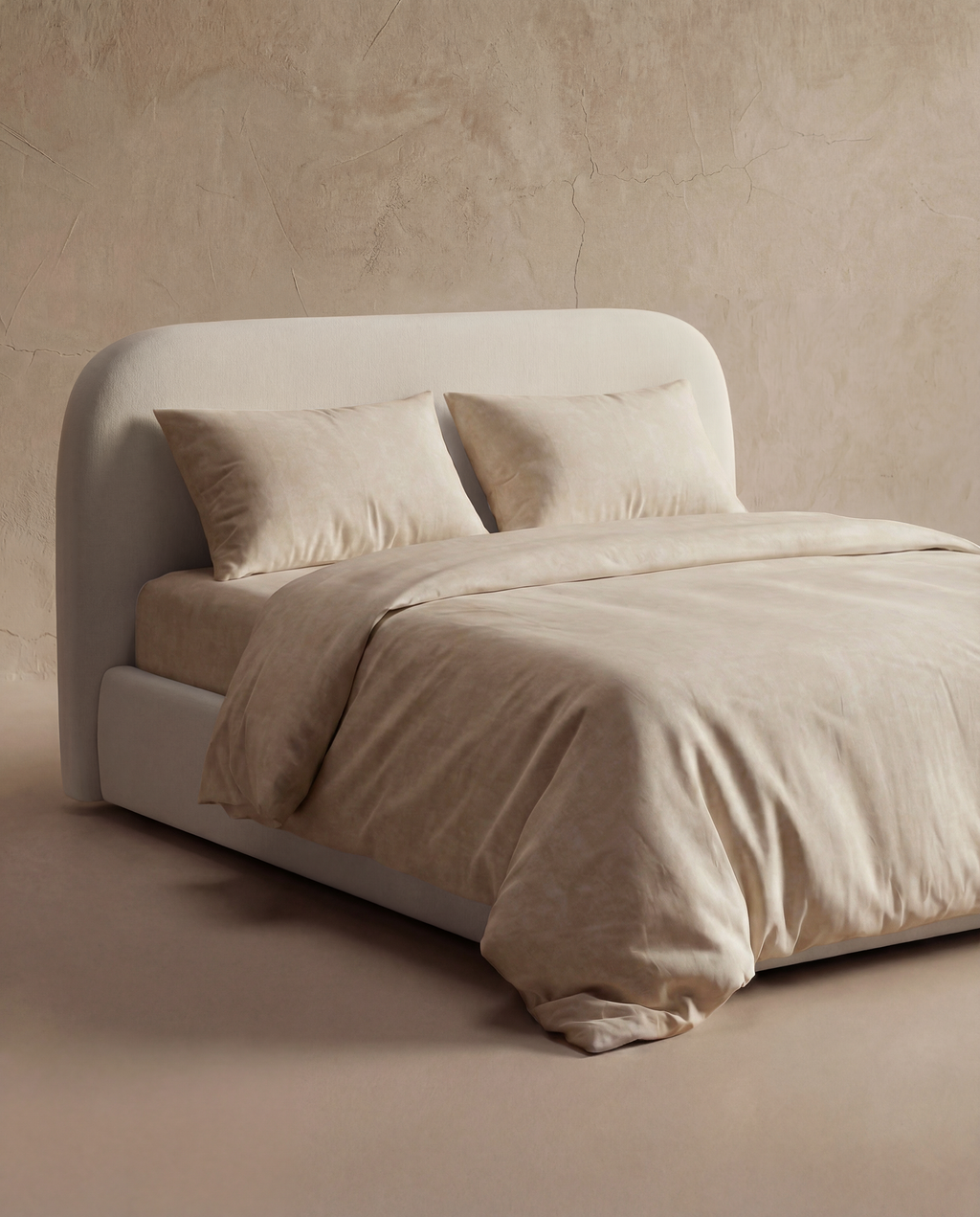 Creamdust Patterned Duvet Cover